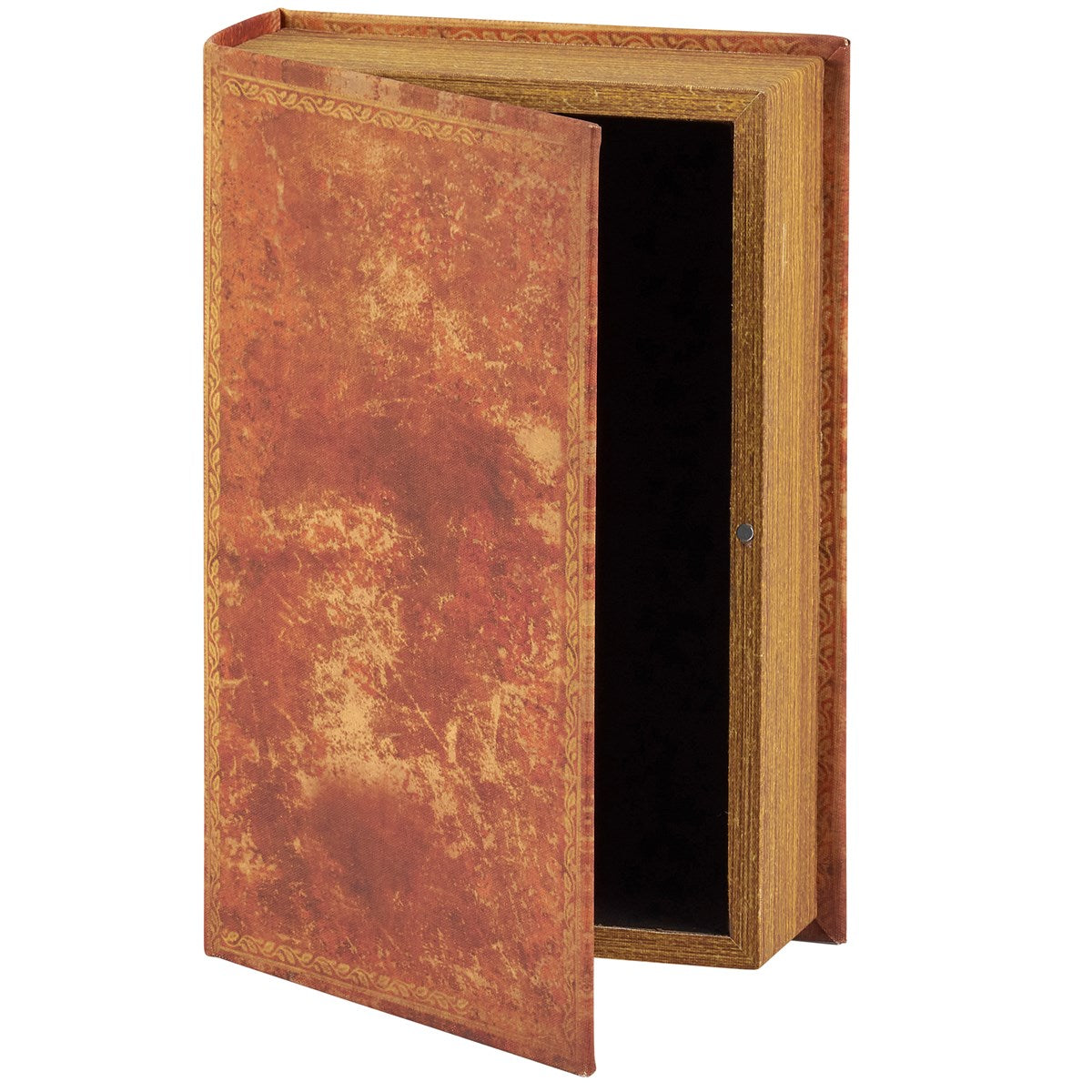 Vintage Brown Book Box