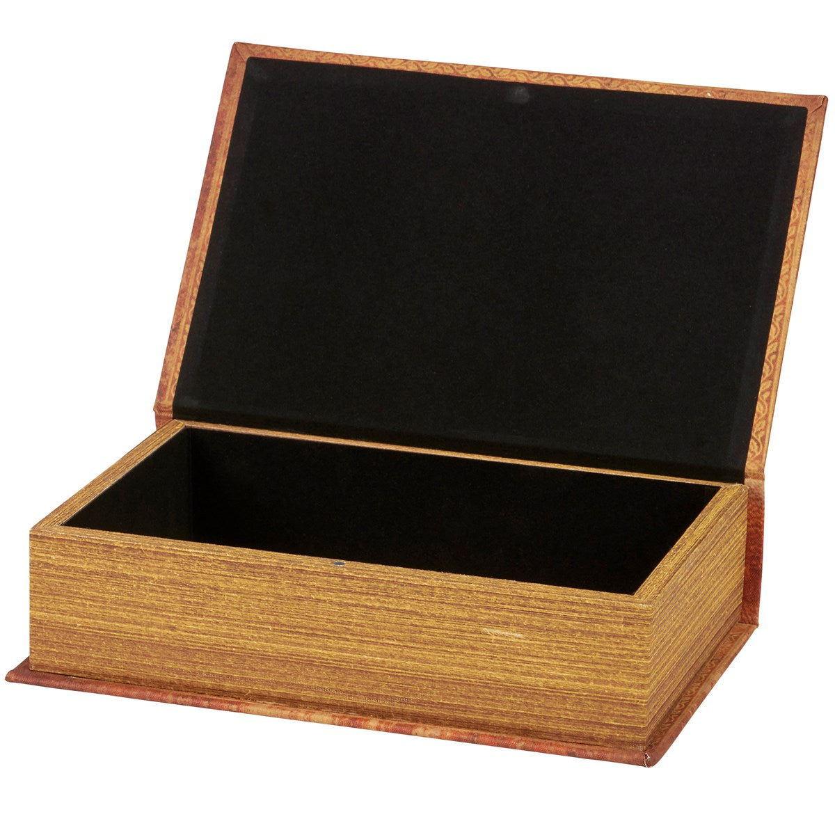 Vintage Brown Book Box