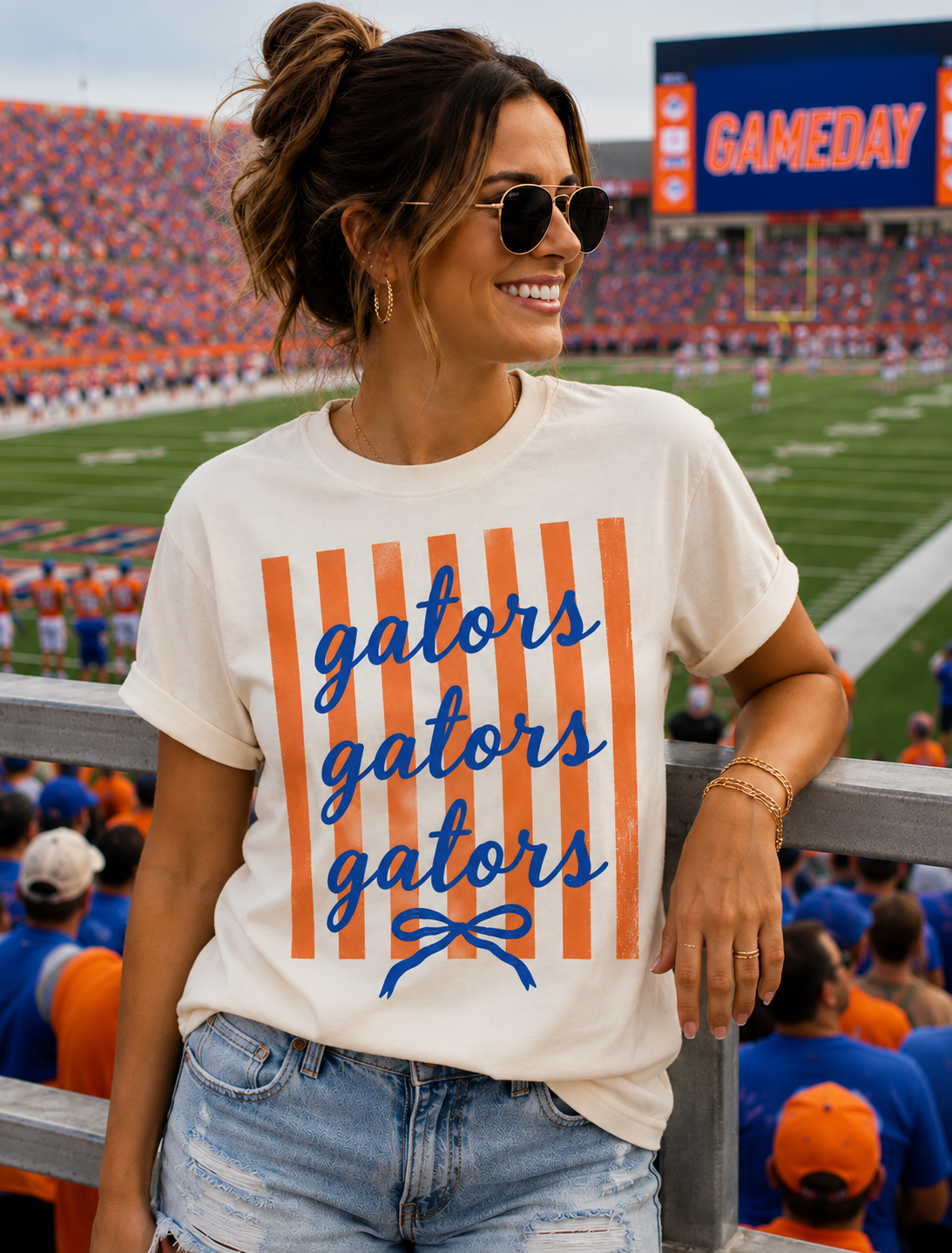 Gators Stripe Graphic Tee