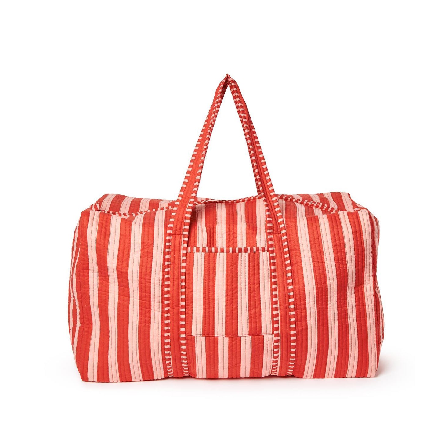Striped Weekender Bag