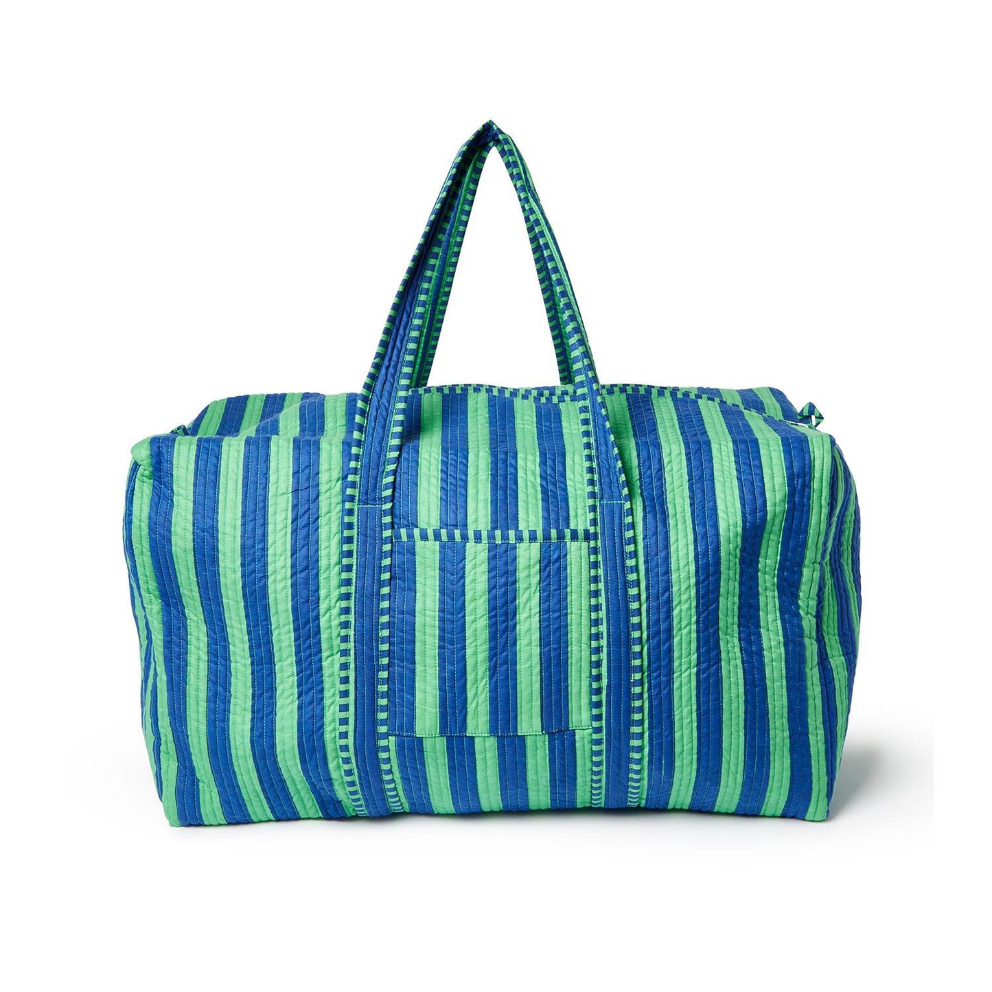 Striped Weekender Bag