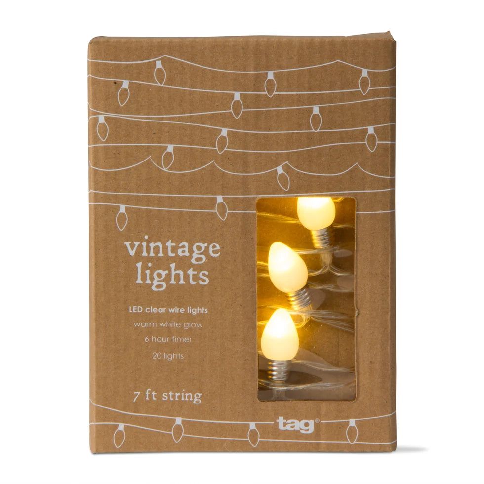 Vintage Bulbs Led String Lights