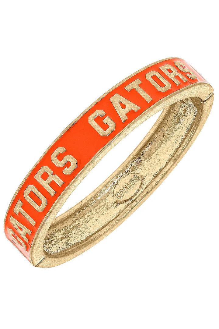 Florida Gators Enamel Hinge Logo Bangle