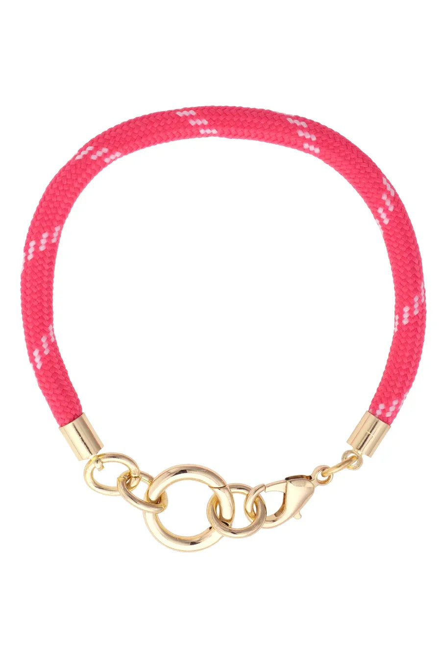 Goldie Paracord Charm Bracelet