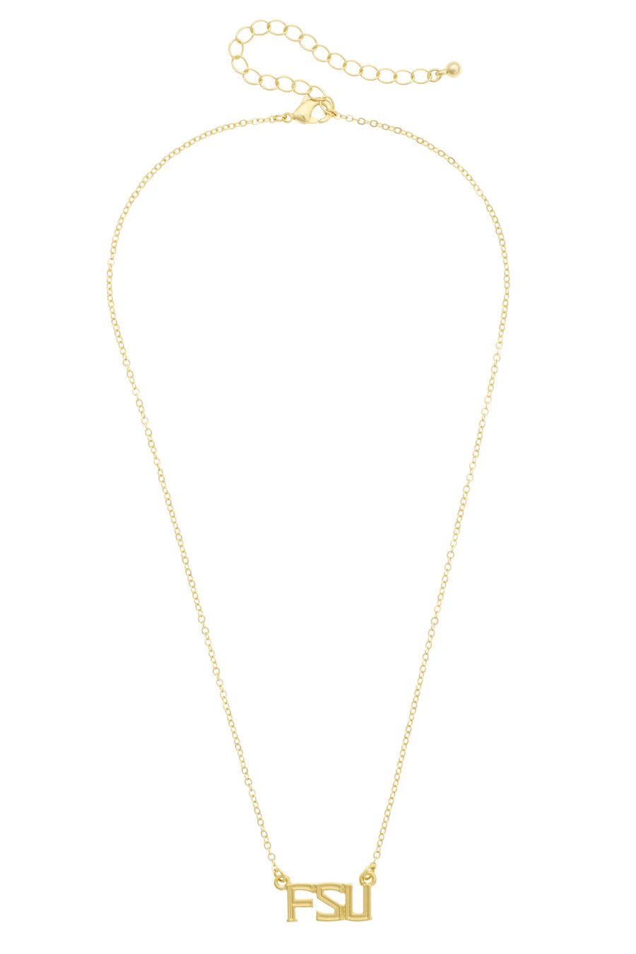 Florida State Seminoles 24K Stamped Logo Necklace