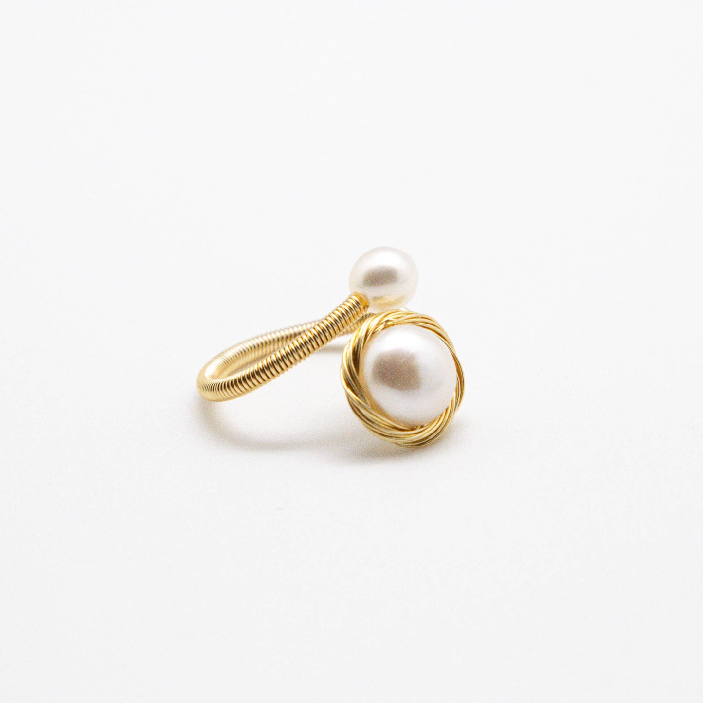 Freshwater Pearl Coin Ring