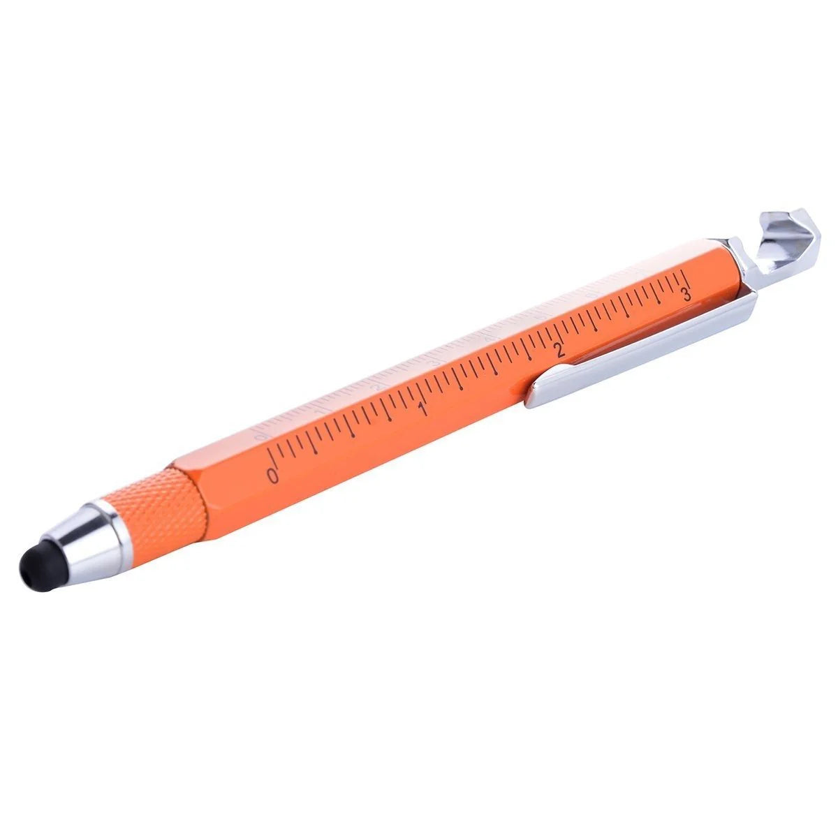 Friken Cool Pen: 5-in1 Ruler Tech Pen- Orange