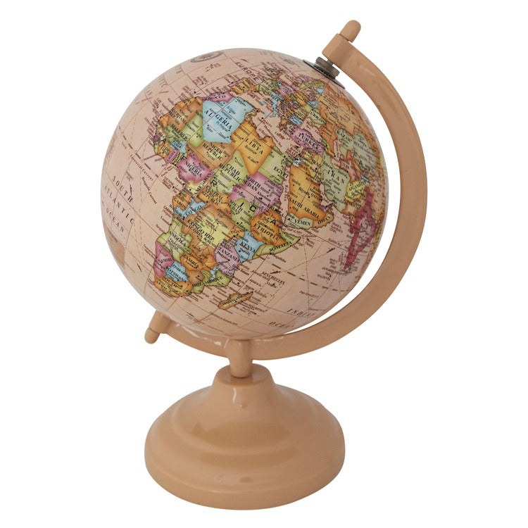 Enameled Globe - Pink