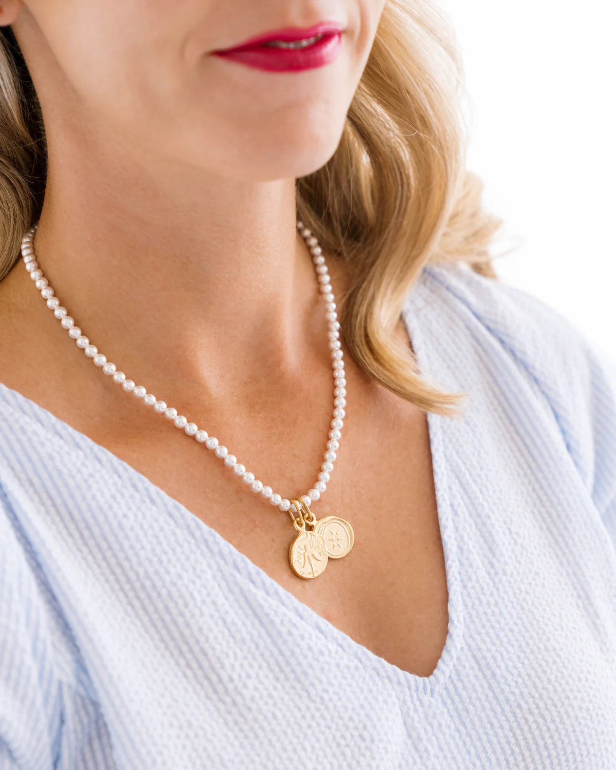 Widows Mite Pearl Necklace