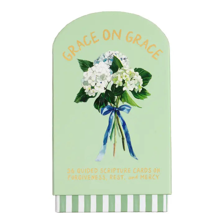 Faith Collection Guided Cards W/Stand Grace Upon Grace