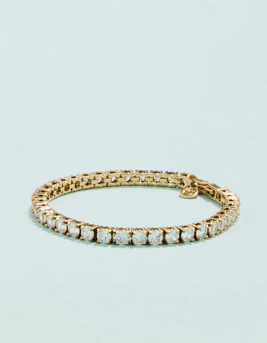 Sunrise Tennis Bracelet Crystal 4mm