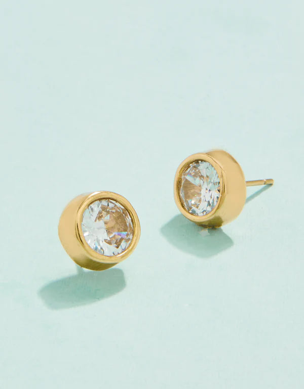 Lighthouse Stud Earrings Cubic Zirconia