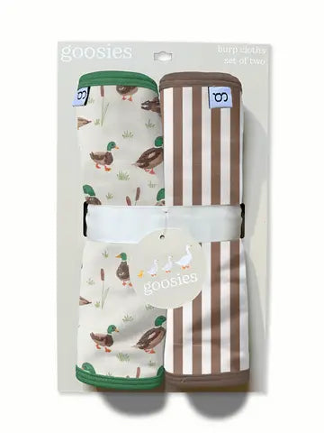 Burp Cloth Set - Mallard Drake