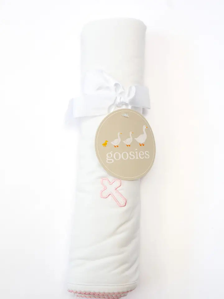 PIP Blanket - Pink Cross