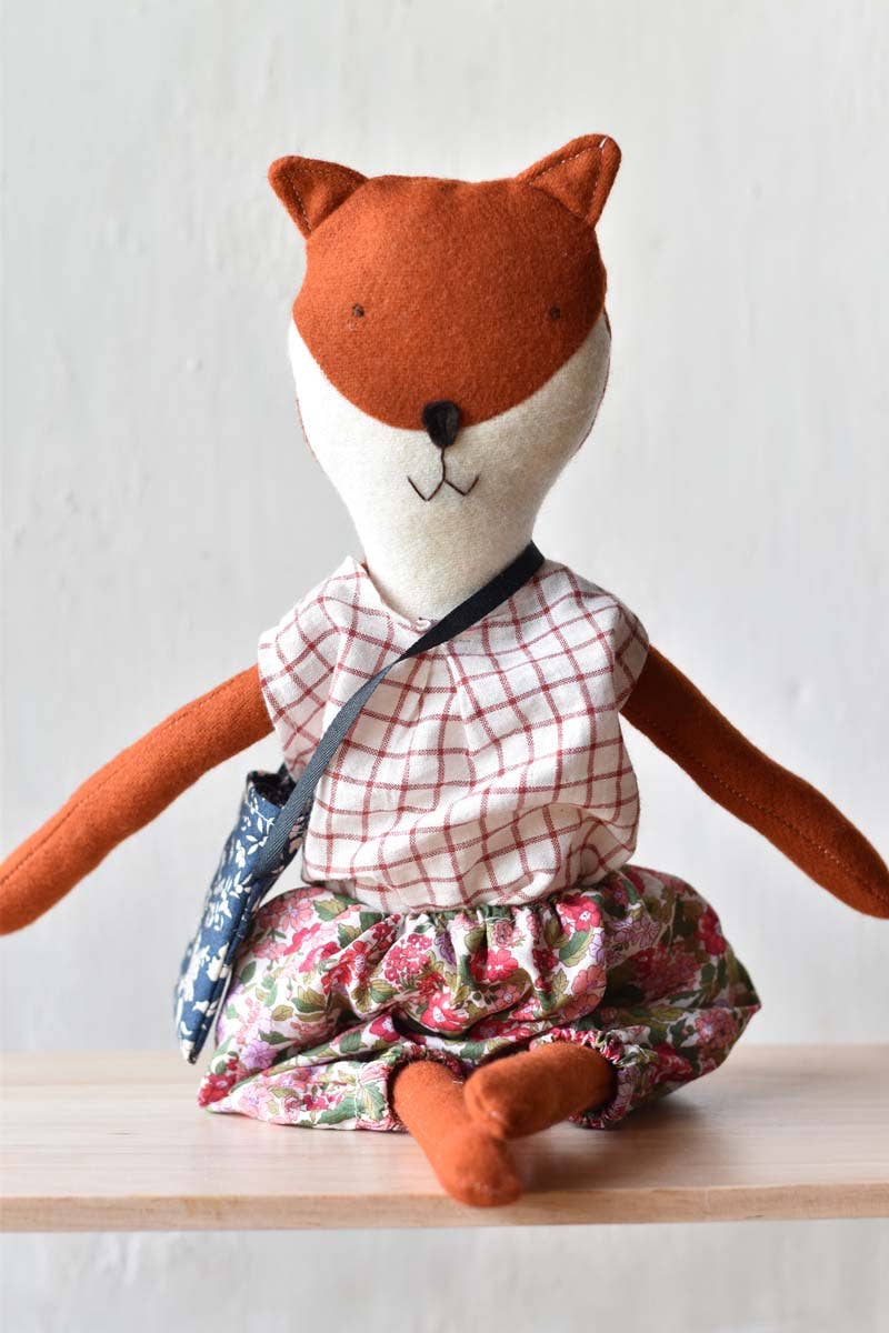 Florette Fox Doll- Gingham Picnic Set : Pants