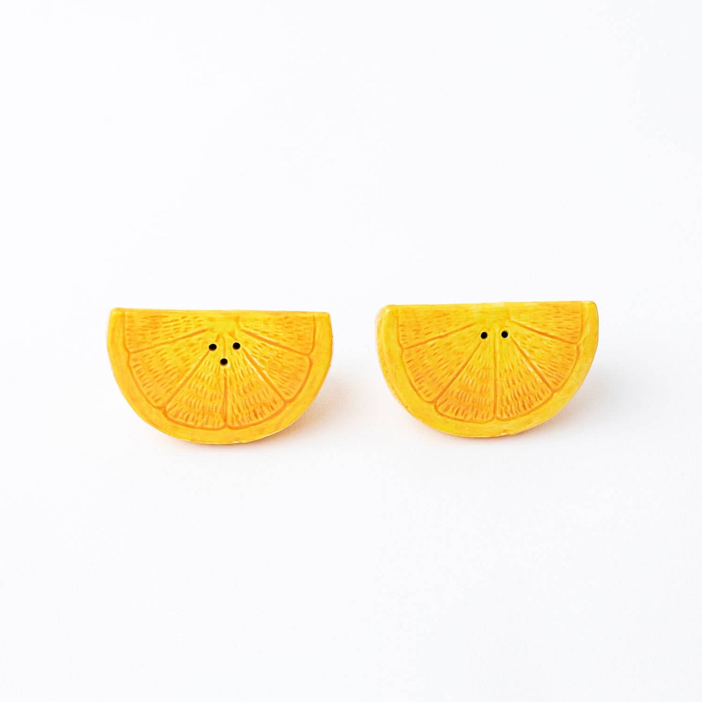 Orange Salt & Pepper Shaker Boxed Set