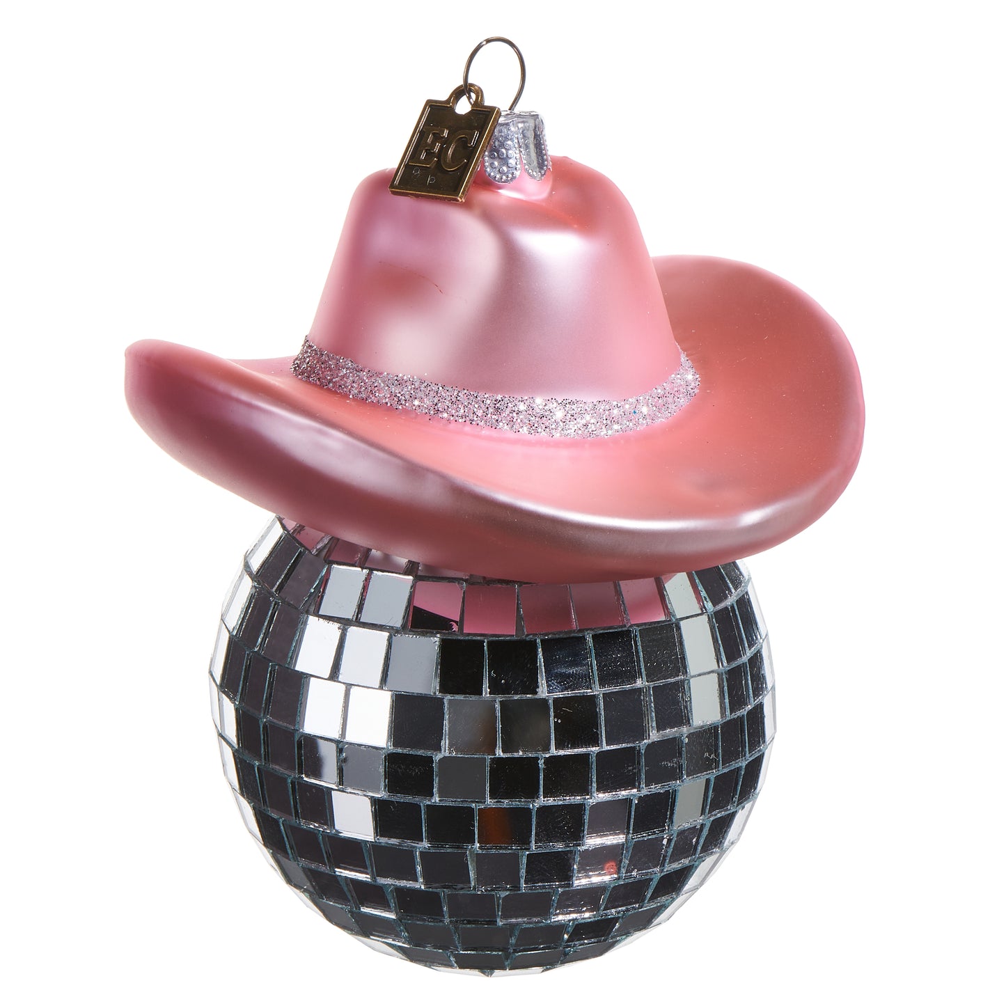 Disco Cowboy Hat Ornament
