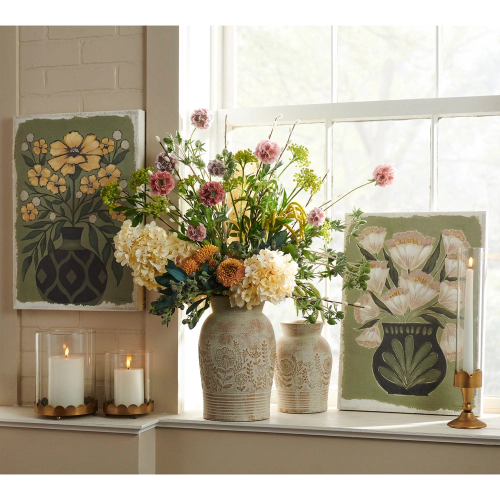 Silhouettes of Spring Print