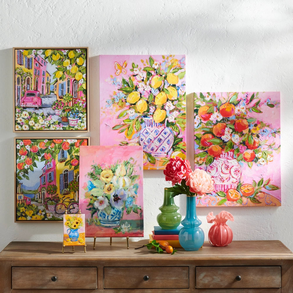 Citrus Bouquet Wall Art 18" x 24"