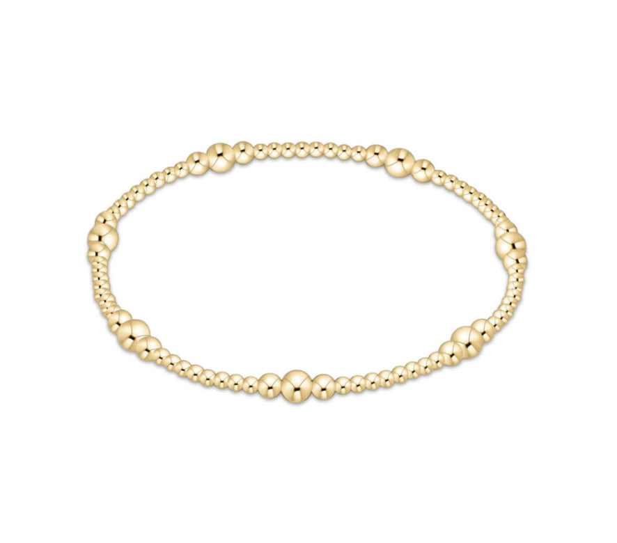 Purpose Gold 4mm Bead Bracelet