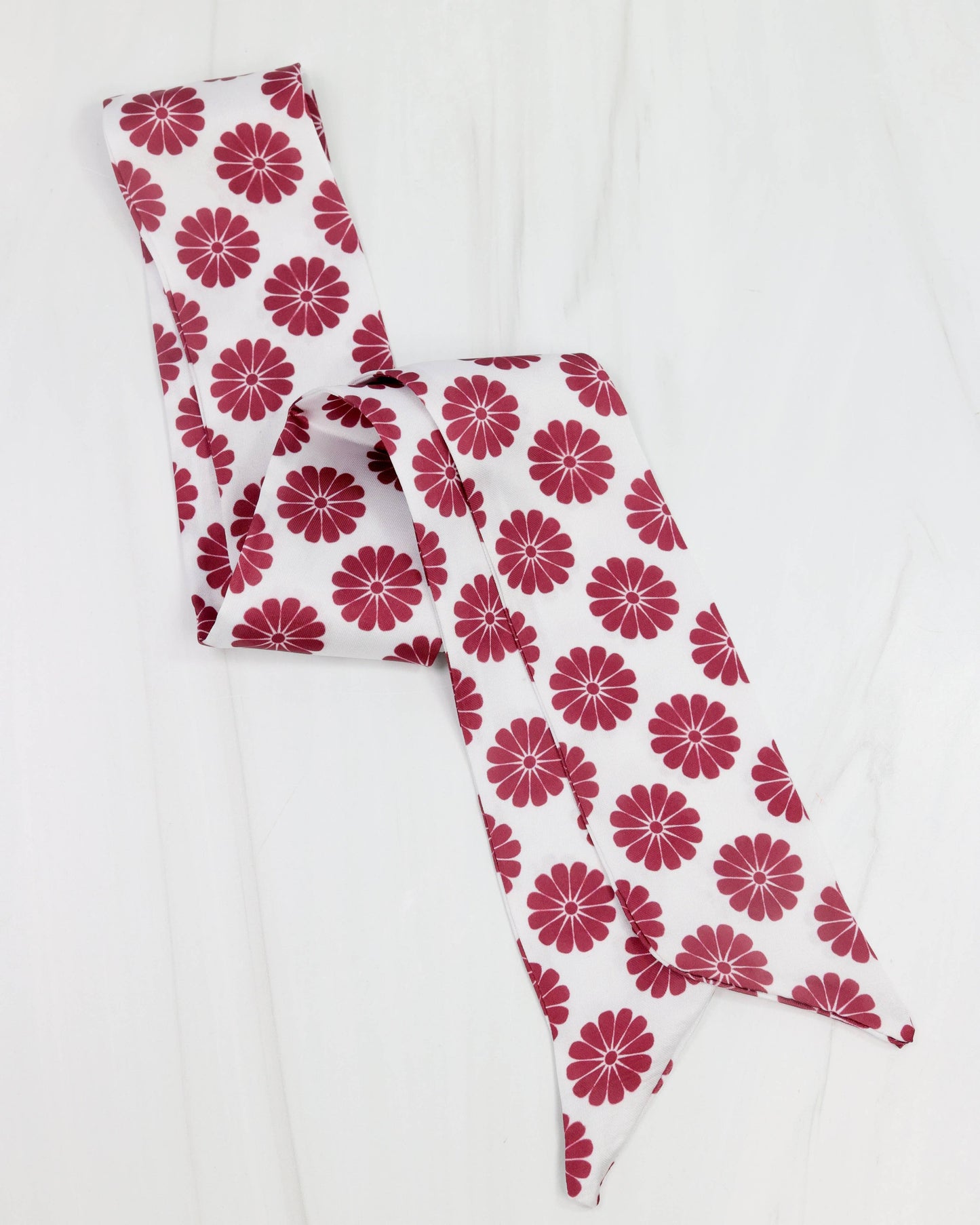 Serafina Scarf Maroon Floral: Default