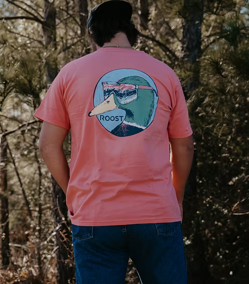 Roost Viper Mallard Tee Watermelon