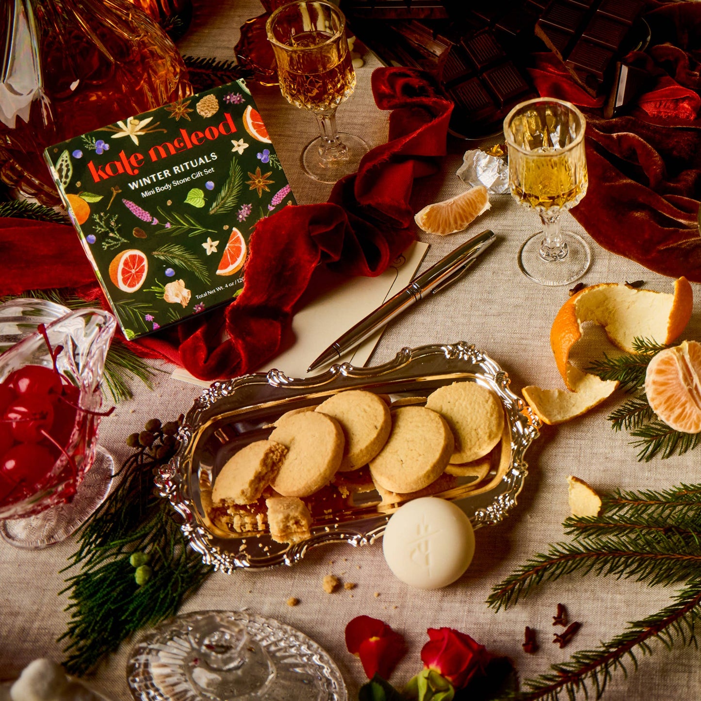 Winter Rituals Mini Body Stone Gift Set