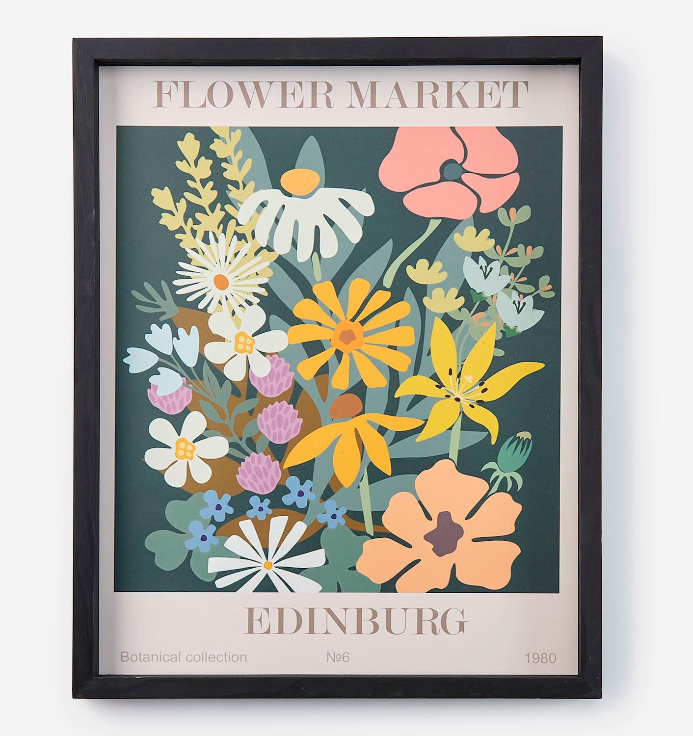 Flower Market Poster Wall Print Eidenburg