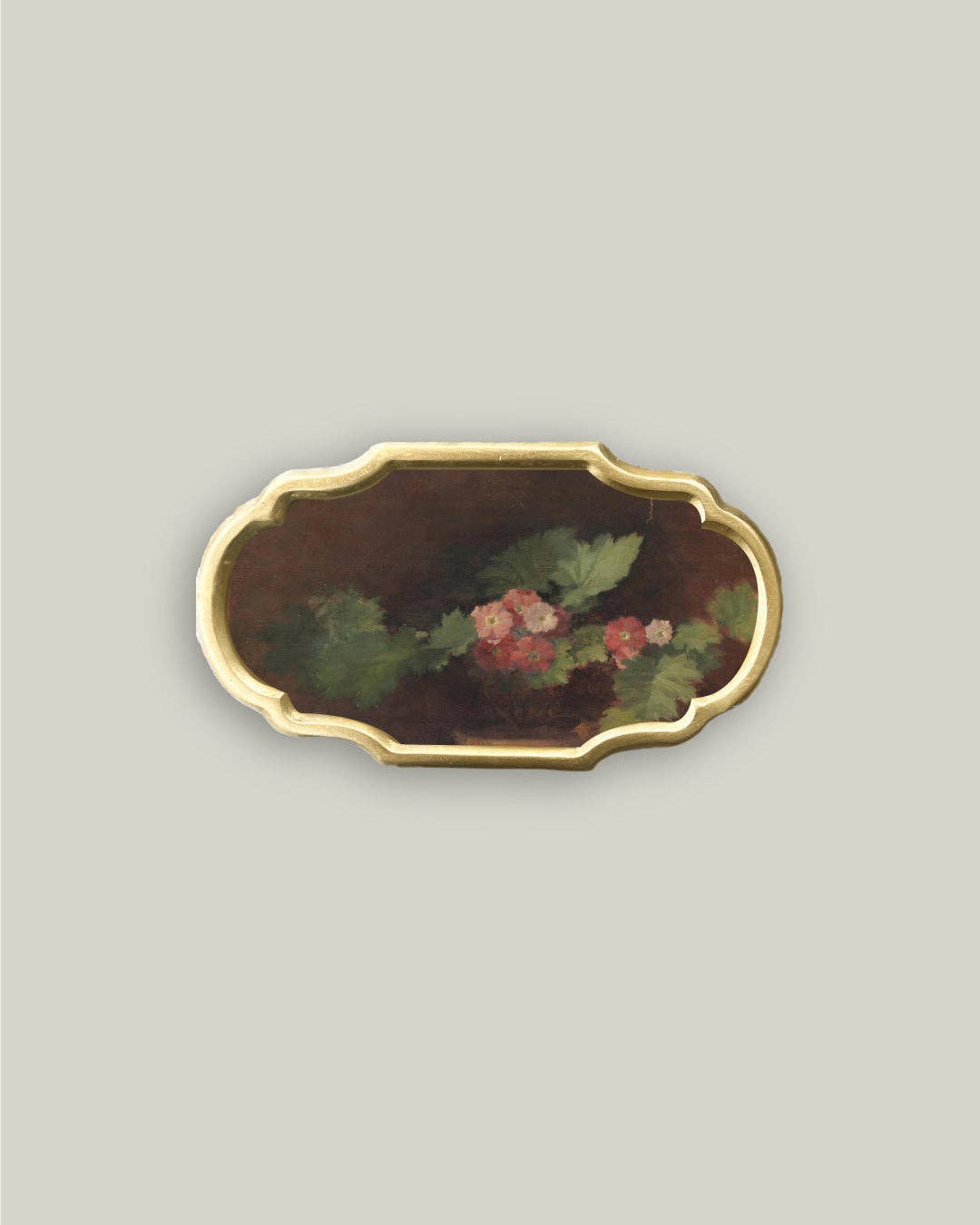 Arrangement of Flowers in Ornate Frame 5x9
