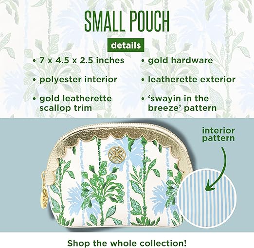 Lilly Pulitzer Small Pouch - Swayin in the Breeze