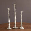 Encanto Crosby Large Candlestick Holder (Cream)