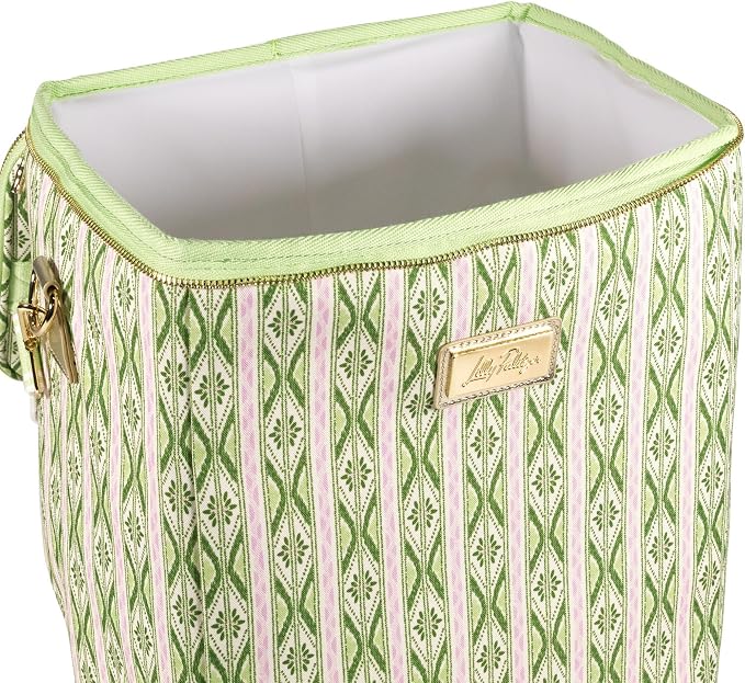 Wine Carrier- Ikat Stripe