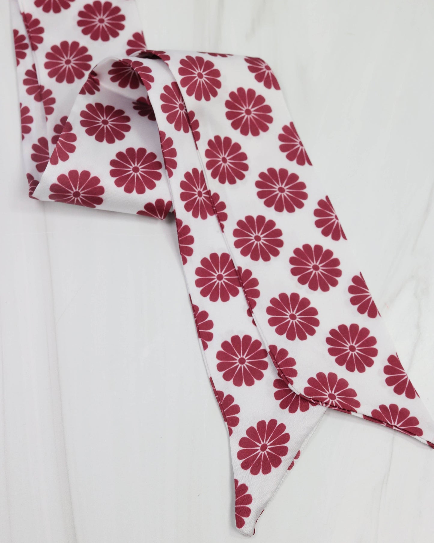 Serafina Scarf Maroon Floral: Default
