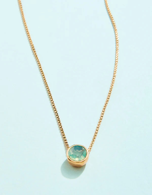 Lighthouse Necklace 18" Sea Foam