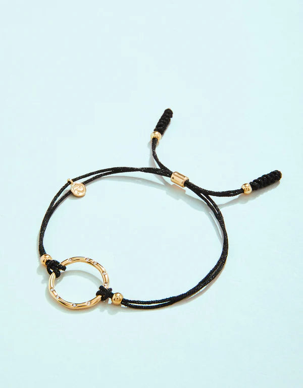 Endless Slide Bracelet Black