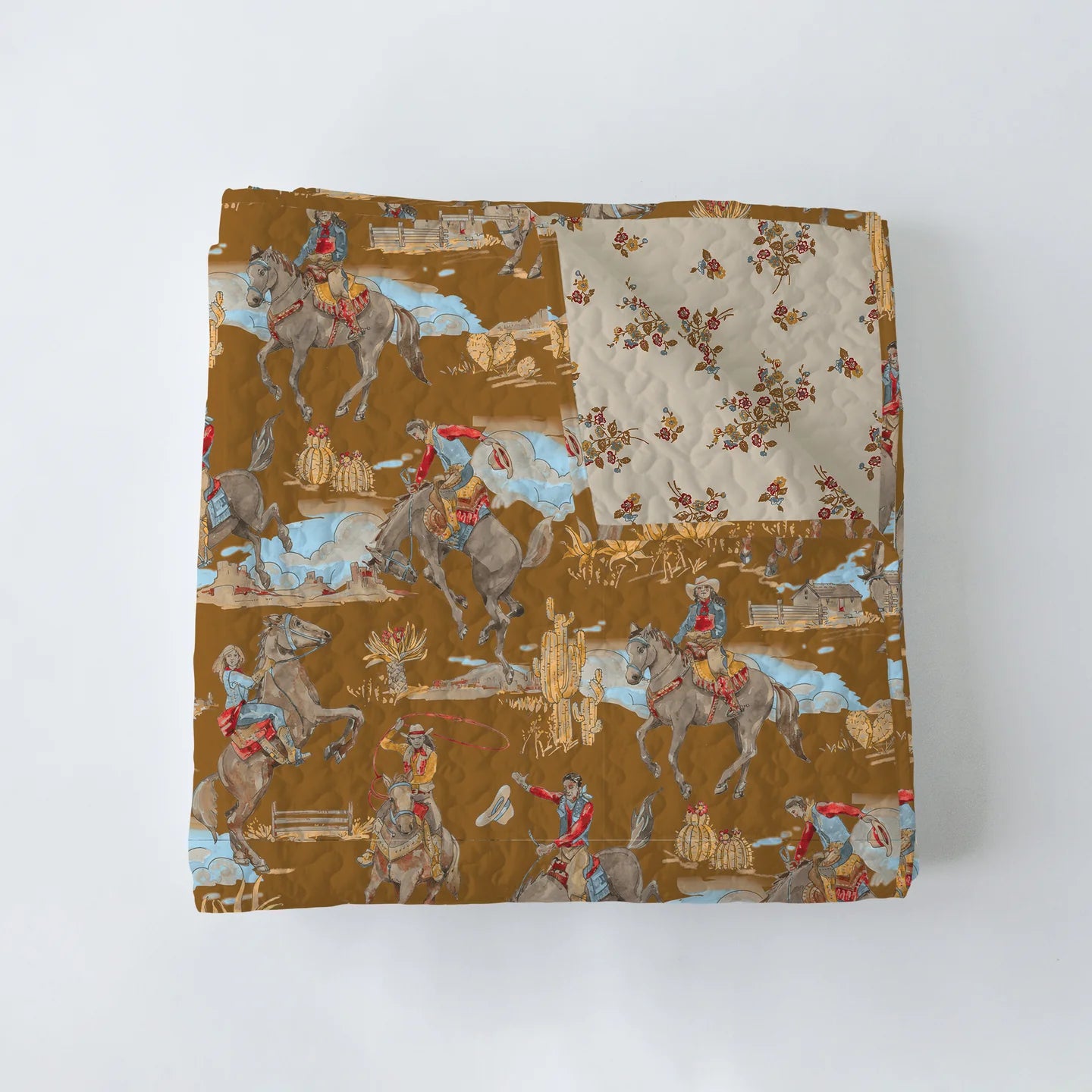 Birdie Gold Baby/Throw Blanket