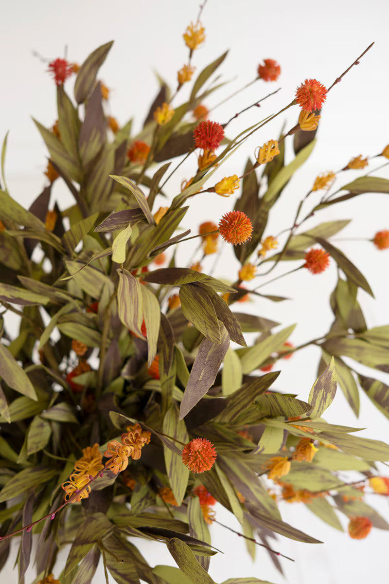 Fall Pom Pom Stem Bunch