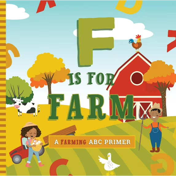 F Is For Farm Board Book