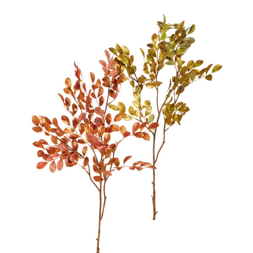 34" METALLIC LEAF SPRAY