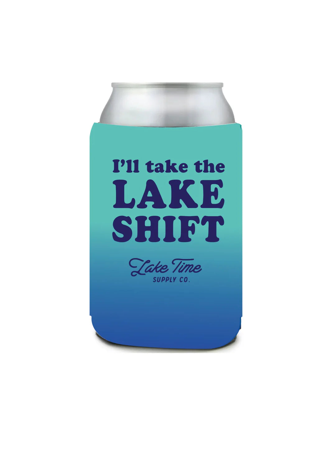 Lake Shift Short Neoprene Koozie