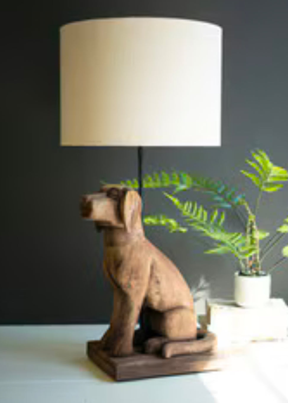 Dog Table Lamp