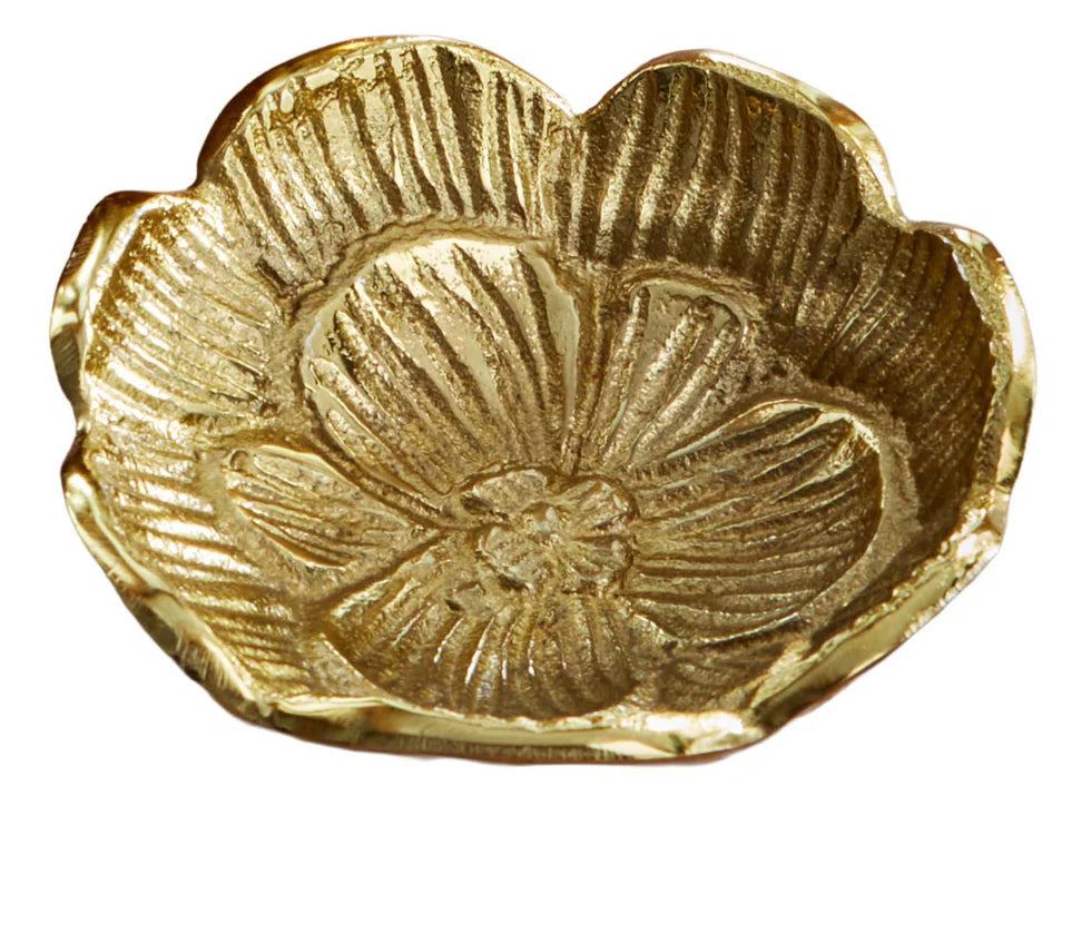 Blossom Cast Aluminum Dish Small