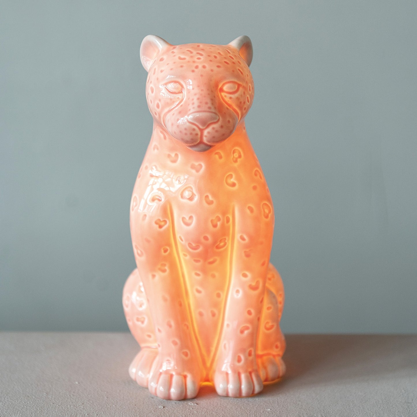 Leopard Table Lamp