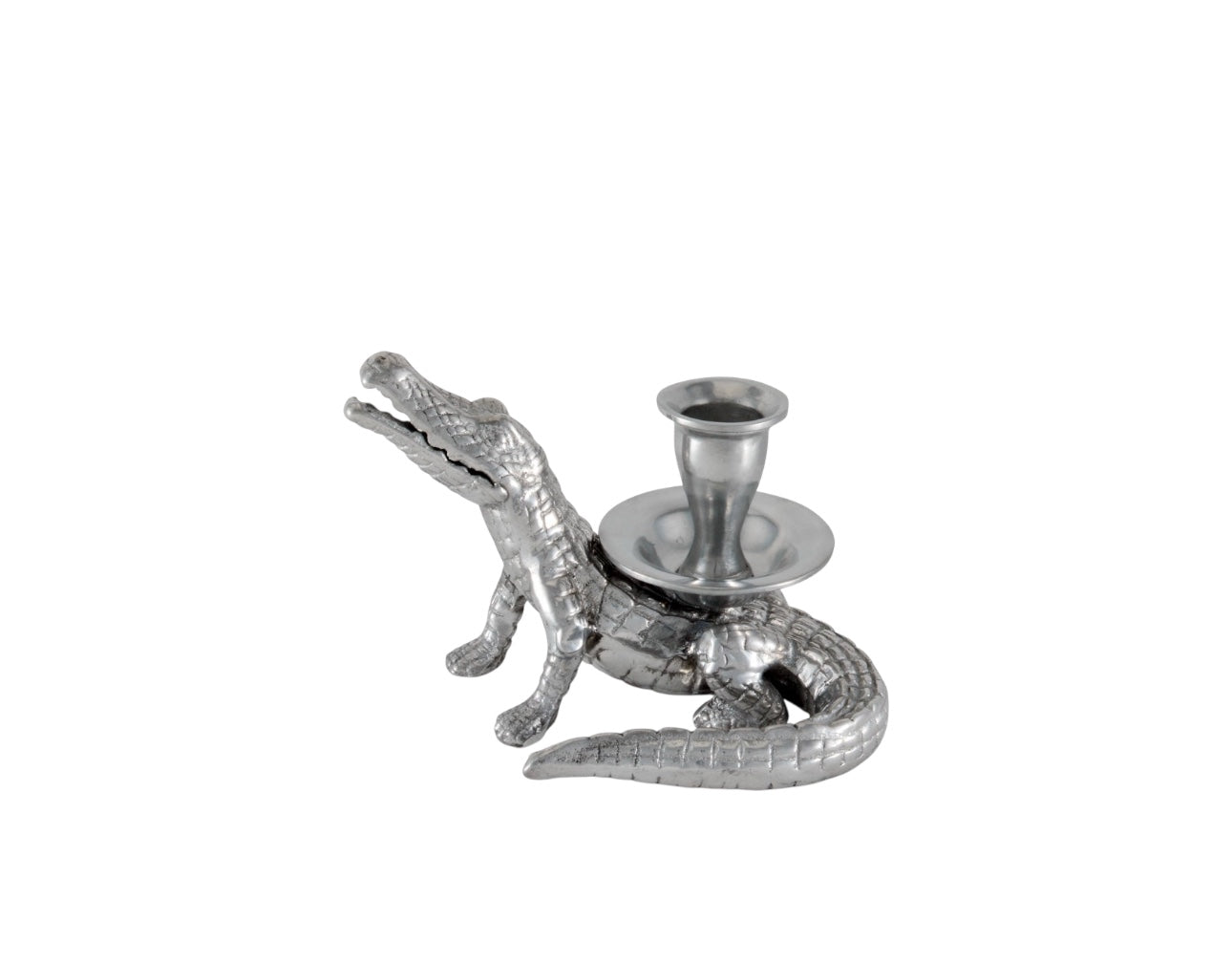Alligator Taper Candle Holders