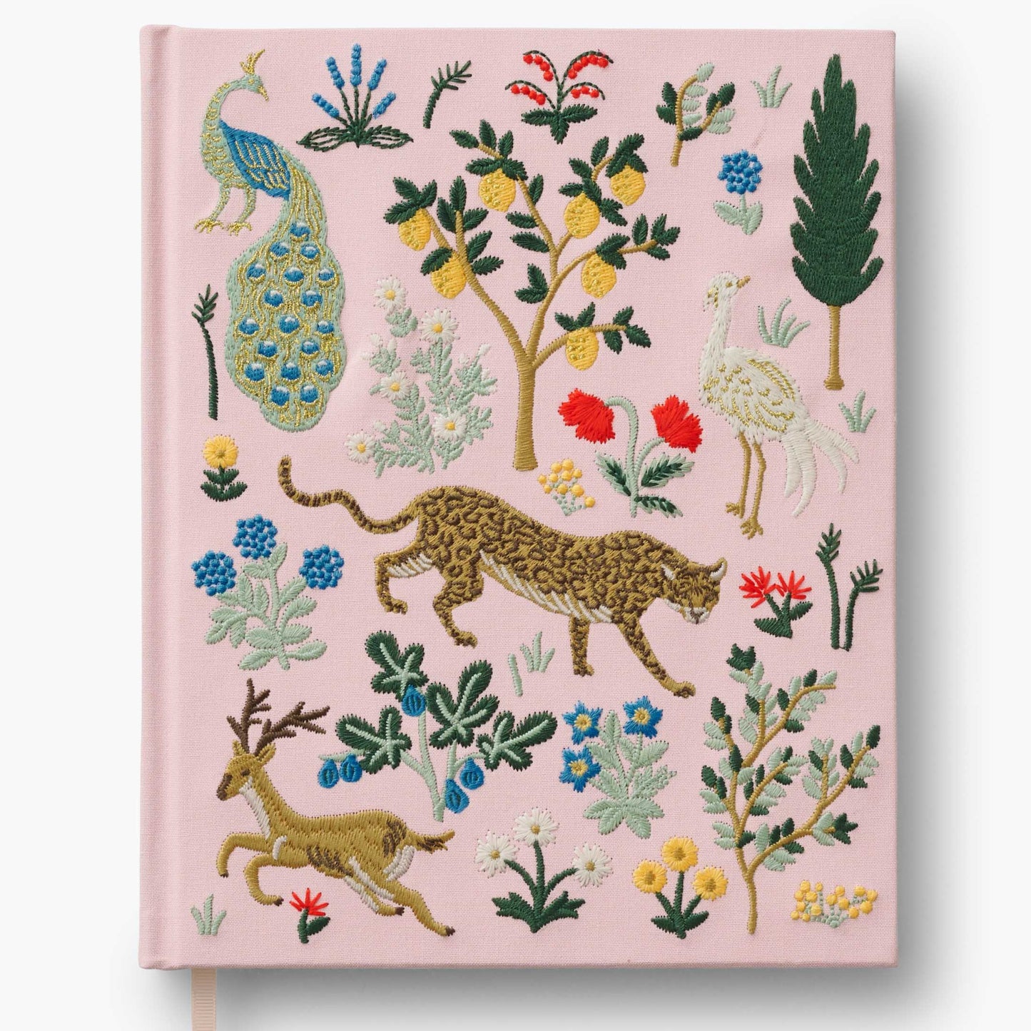Menagerie Embroidered Sketchbook