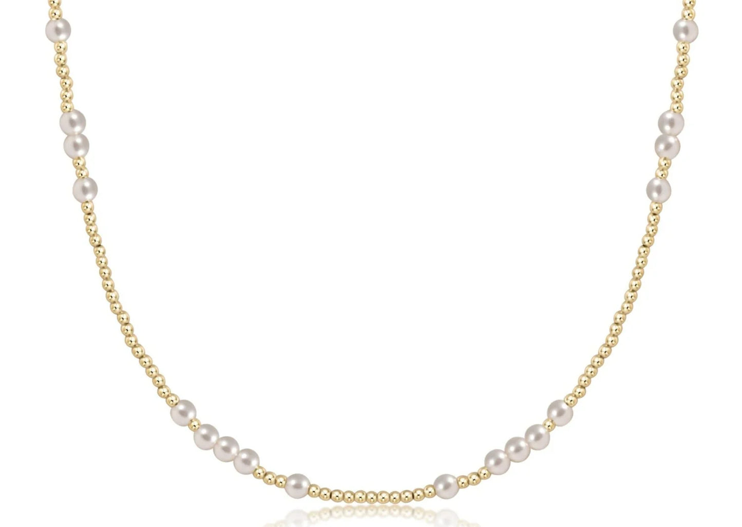 17" Choker Hope Unwritten - 3mm Pearl