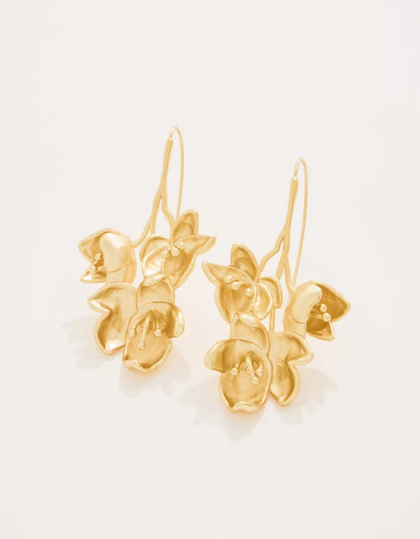 Magnolia Earrings Gold