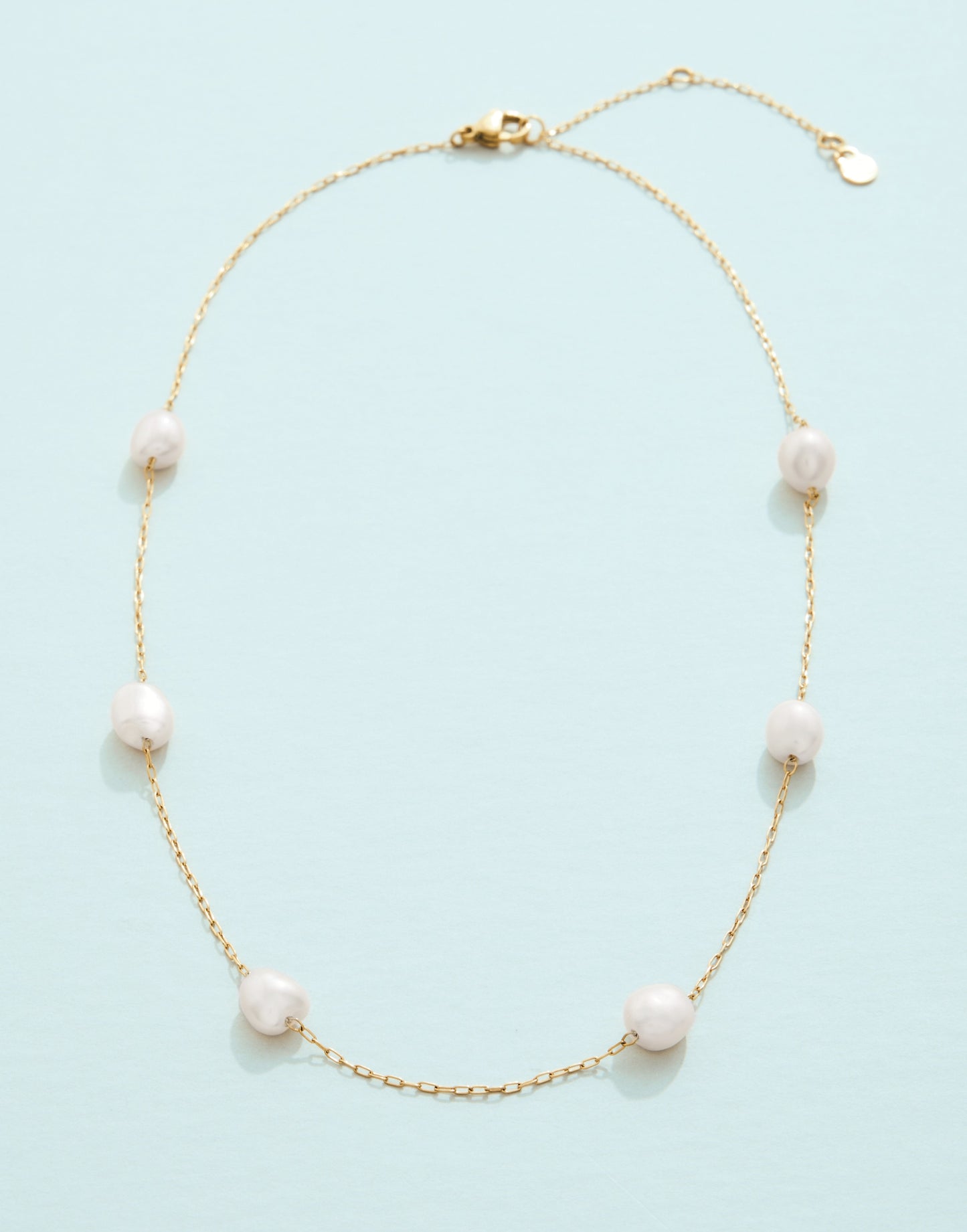 Buckingham Necklace 16" Pearl