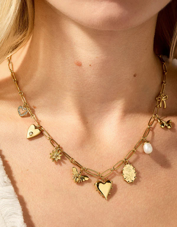 Sweet Charm Necklace 18"