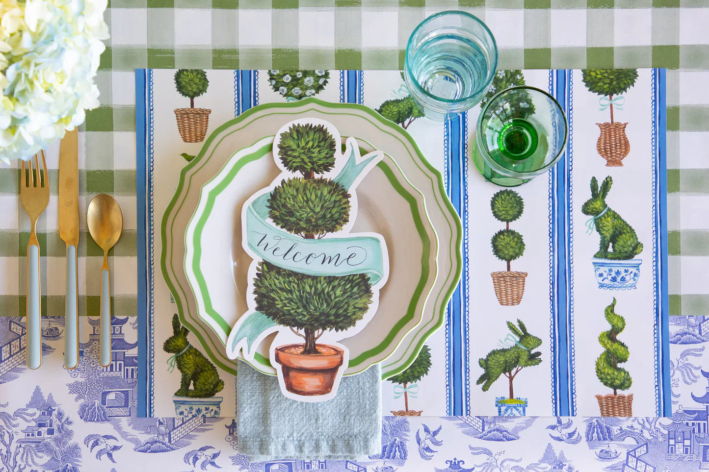 Spring Topiary Placemats